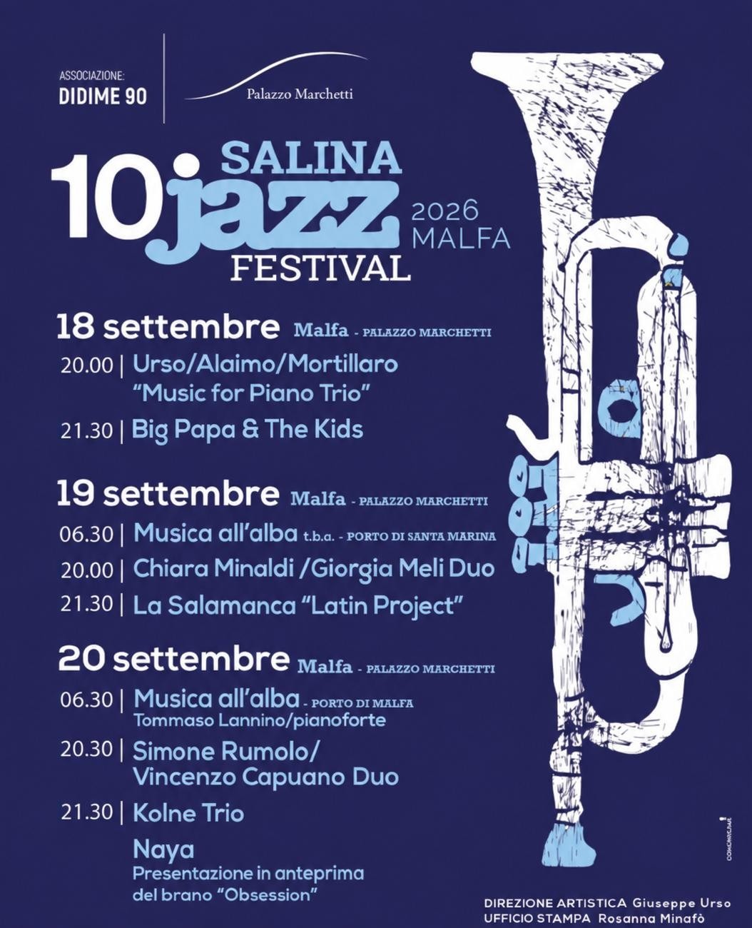 Salina Jazz Festival: Ten Years of Music, Memory and a Vision for the Future.
